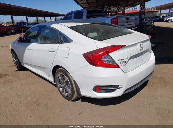 19XFC2F68LE017830 2020 HONDA CIVIC Белый Задняя левая четверть