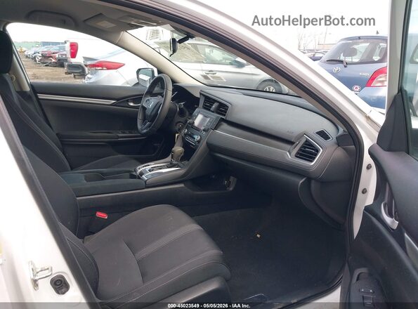 19XFC2F68LE202458 2020 HONDA CIVIC Белый Вид салона спереди
