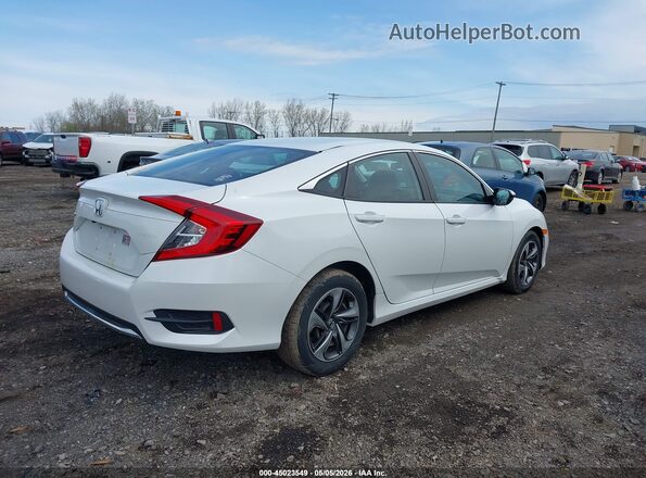 19XFC2F68LE202458 2020 HONDA CIVIC Белый Задняя правая четверть