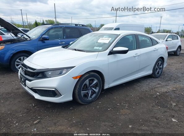19XFC2F68LE202458 2020 HONDA CIVIC Белый Передняя левая четверть