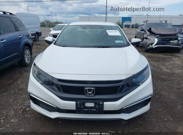 19XFC2F68LE202458 2020 HONDA CIVIC Белый Вид щитка приборов