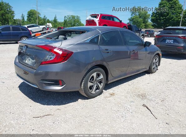 19XFC2F69KE027460 2019 HONDA CIVIC Gray Rear right