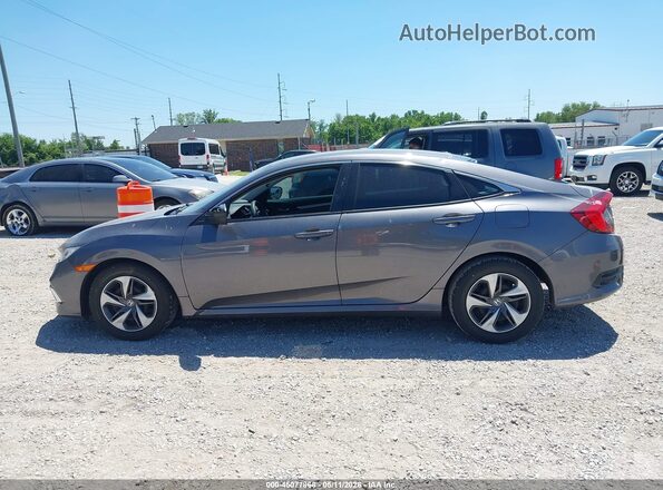 19XFC2F69KE027460 2019 HONDA CIVIC Gray 360 interior view
