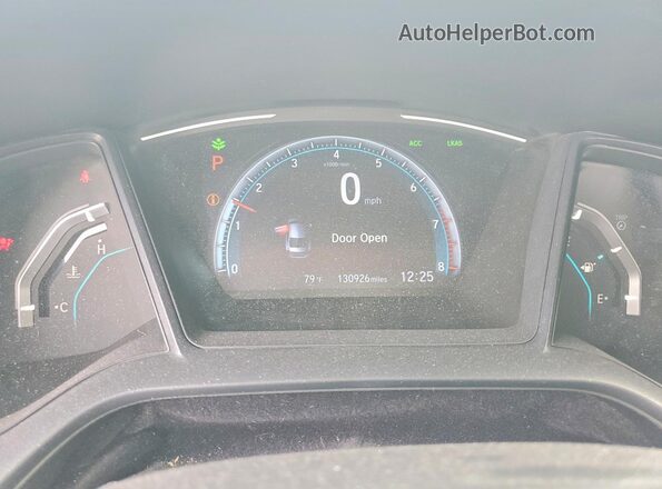 19XFC2F69KE043707 2019 HONDA CIVIC Black 