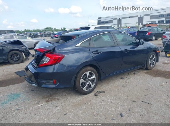 19XFC2F69LE006755 2020 HONDA CIVIC Dark Blue უკანა მარჯვენა