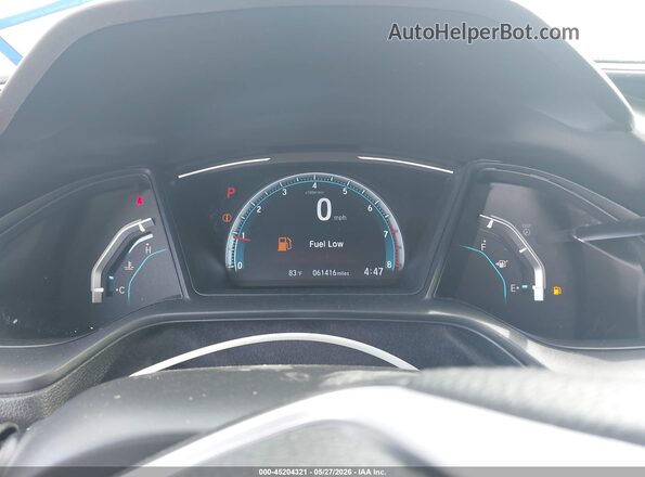 19XFC2F69LE006755 2020 HONDA CIVIC Dark Blue უკანა სავარძლების ხედი