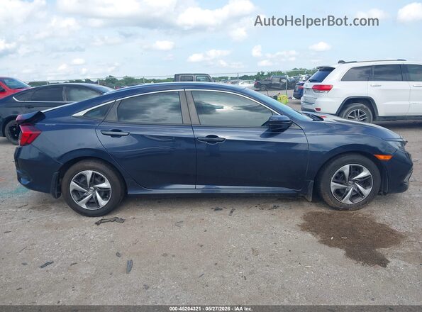 19XFC2F69LE006755 2020 HONDA CIVIC Dark Blue უკანა სალონის ხედი