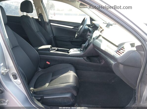 19XFC2F6XLE201053 2020 HONDA CIVIC Silver Vista interior delantera