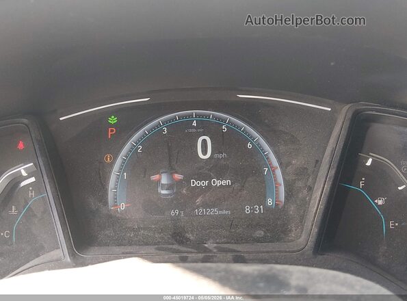 19XFC2F6XLE201053 2020 HONDA CIVIC Silver Vista de los asientos traseros