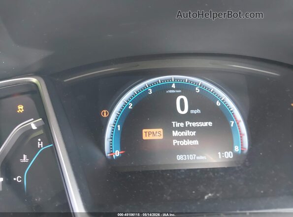 19XFC2F70GE072450 2016 HONDA CIVIC Белый Вид задних сидений