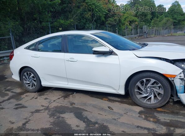 19XFC2F70GE072450 2016 HONDA CIVIC Белый Вид задней части салона