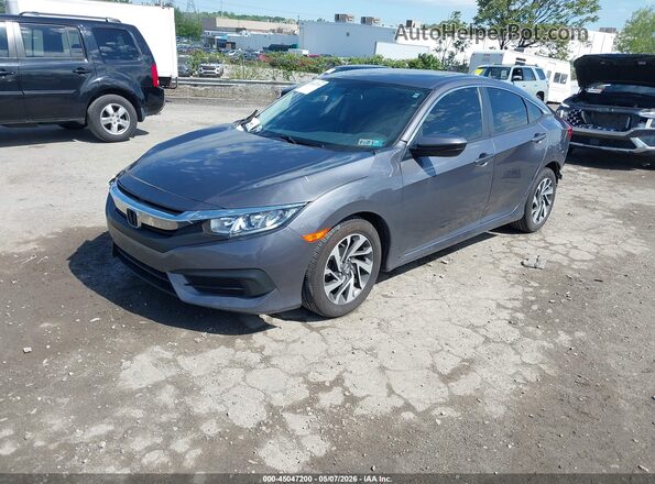 19XFC2F70GE222329 2016 HONDA CIVIC Gray 