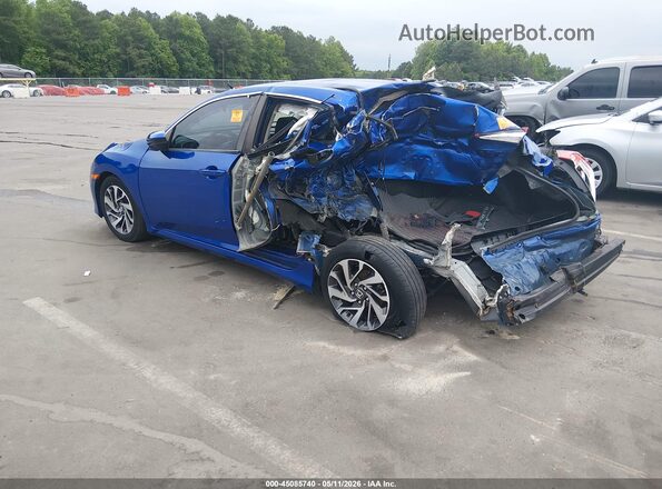 19XFC2F70HE021614 2017 HONDA CIVIC Синий Задняя левая четверть