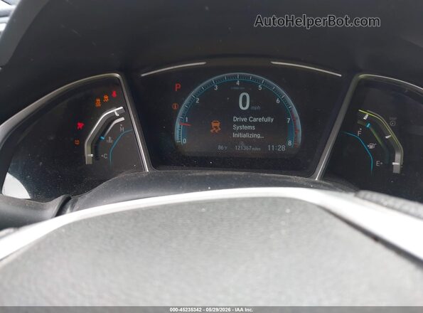 19XFC2F70HE039644 2017 HONDA CIVIC Черный Вид задних сидений