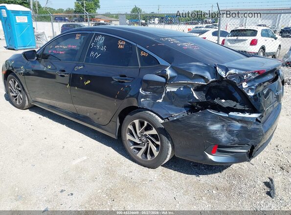 19XFC2F72GE088438 2016 HONDA CIVIC Gray Задня ліва чверть