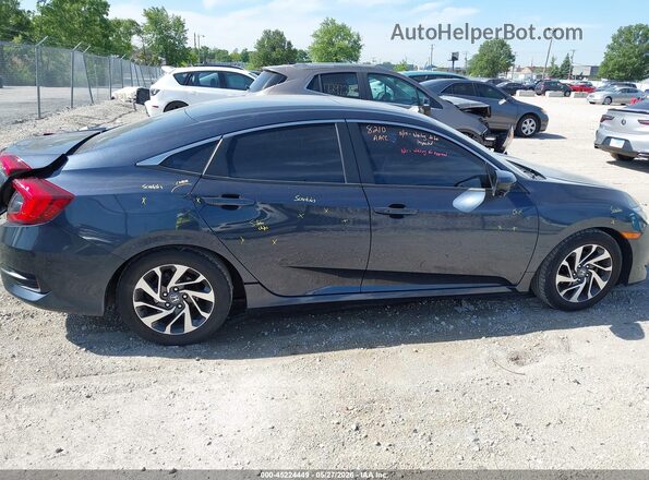 19XFC2F72GE088438 2016 HONDA CIVIC Gray Вид задньої частини салону