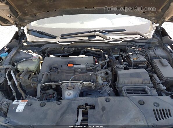 19XFC2F72GE088438 2016 HONDA CIVIC Gray Вид ззаду