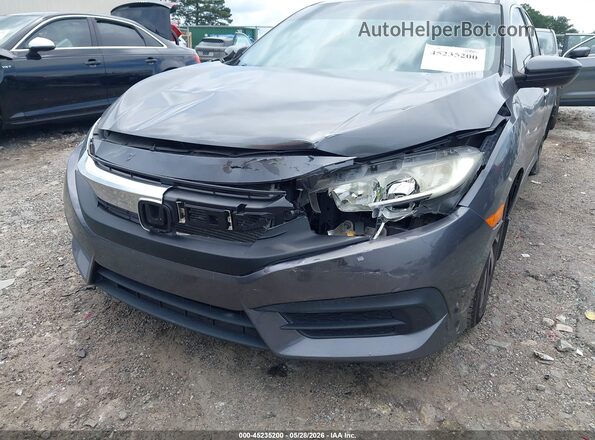 19XFC2F72GE218671 2016 HONDA CIVIC Gray Widok z przodu