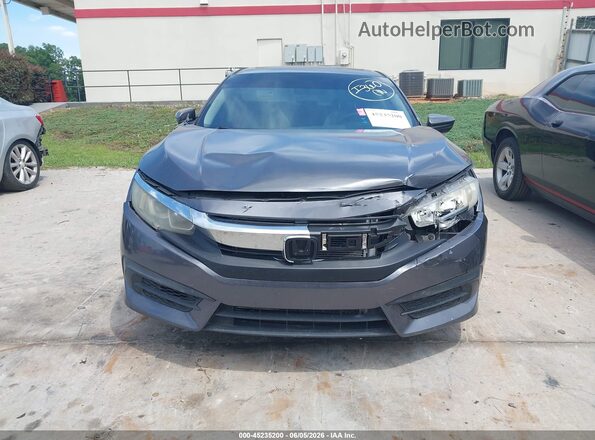 19XFC2F72GE218671 2016 HONDA CIVIC Gray Widok zestawu wskaźników