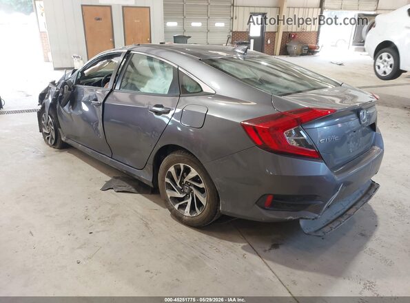 19XFC2F72JE030160 2018 HONDA CIVIC Gray უკანა მარცხენა