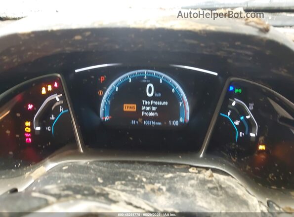 19XFC2F72JE030160 2018 HONDA CIVIC Gray უკანა სავარძლების ხედი