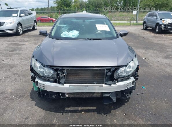 19XFC2F72JE031826 2018 HONDA CIVIC Gray 