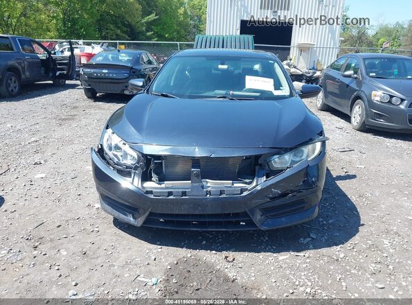 19XFC2F73JE019510 2018 HONDA CIVIC Blue Vista del cuadro de instrumentos