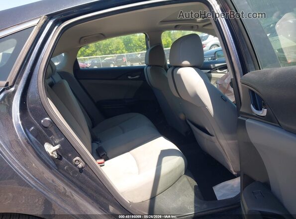 19XFC2F73JE019510 2018 HONDA CIVIC Blue Vista de la etiqueta del VIN