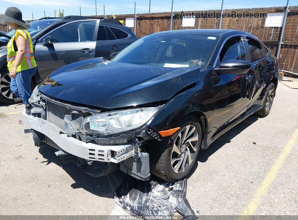 19XFC2F74HE057046 2017 HONDA CIVIC Black Przód lewy