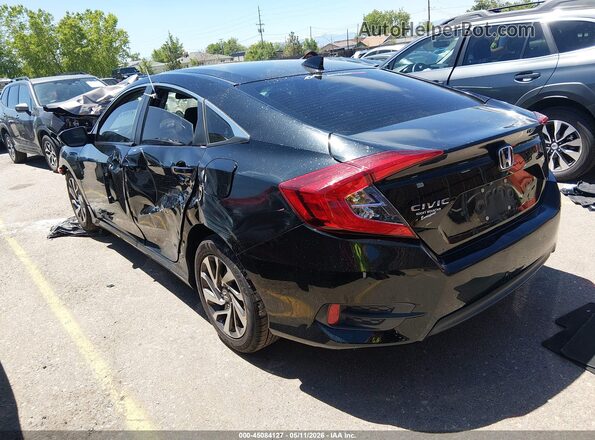 19XFC2F74HE057046 2017 HONDA CIVIC Black Tył lewy