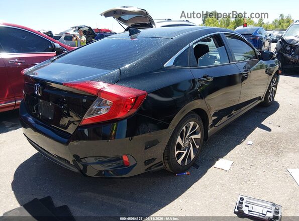 19XFC2F74HE057046 2017 HONDA CIVIC Black Tył prawy