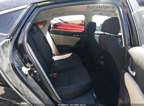19XFC2F74HE057046 2017 HONDA CIVIC Black Widok naklejki z numerem VIN
