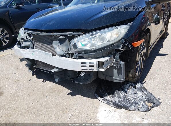 19XFC2F74HE057046 2017 HONDA CIVIC Black Widok z przodu