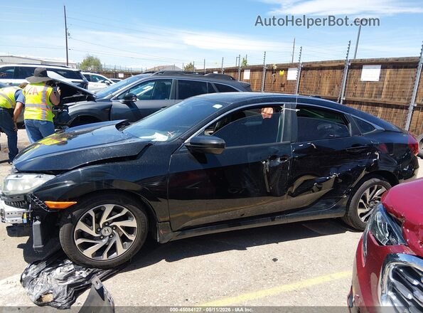 19XFC2F74HE057046 2017 HONDA CIVIC Black Widok wnętrza 360 stopni