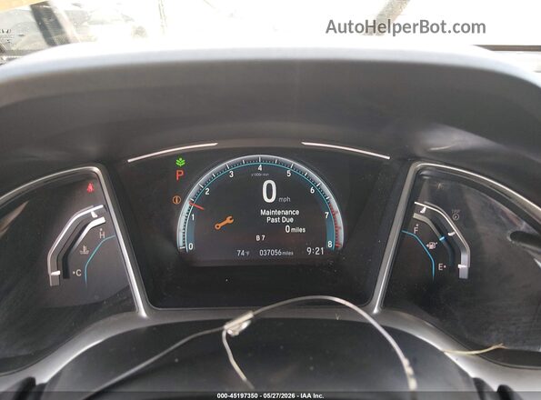 19XFC2F74HE070704 2017 HONDA CIVIC Серый Вид задних сидений