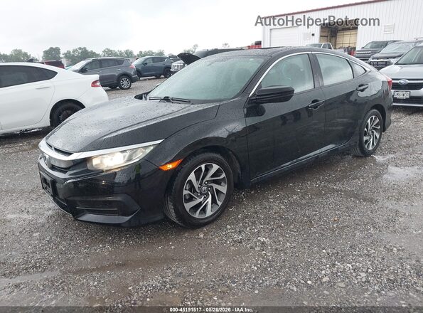 19XFC2F75GE050847 2016 HONDA CIVIC Black Передня ліва чверть