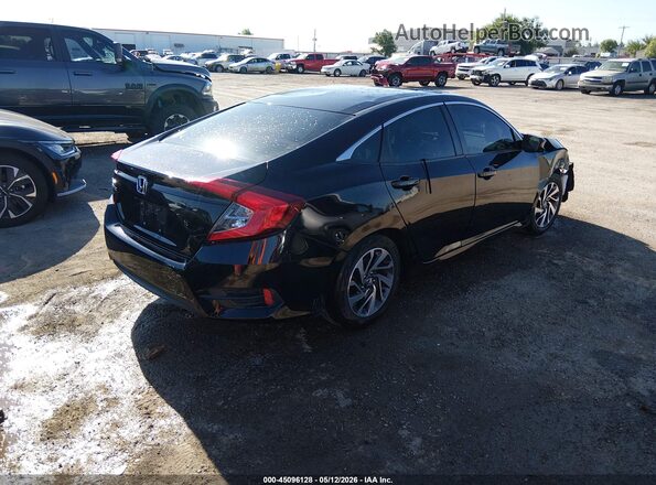 19XFC2F75GE203517 2016 HONDA CIVIC Black უკანა მარჯვენა