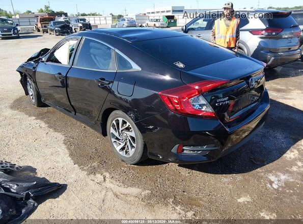 19XFC2F75GE203517 2016 HONDA CIVIC Black უკანა მარცხენა