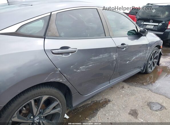 19XFC2F75HE050459 2017 HONDA CIVIC Gray Vista frontal