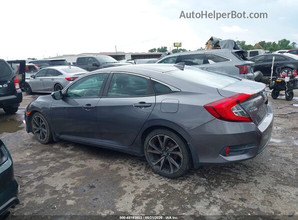 19XFC2F75HE050459 2017 HONDA CIVIC Gray Vista interior de 360 grados