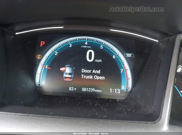 19XFC2F75HE050459 2017 HONDA CIVIC Gray 