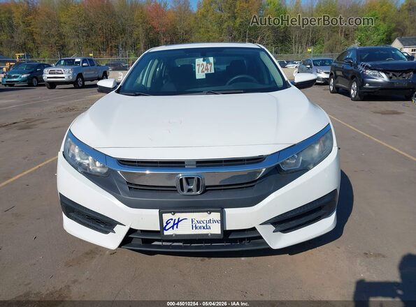 19XFC2F75HE232419 2017 HONDA CIVIC White Vista del cuadro de instrumentos