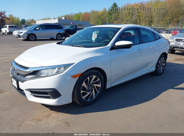 19XFC2F75HE232419 2017 HONDA CIVIC White Vista tres cuartos delantera izquierda