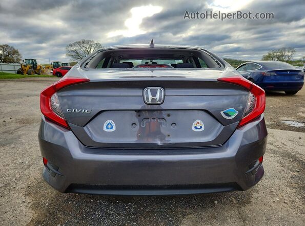 19XFC2F75JE030170 2018 HONDA CIVIC Gray უკანა ხედი