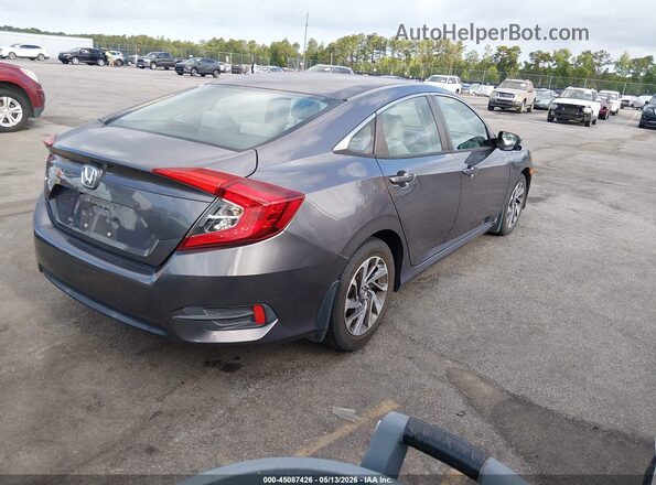 19XFC2F76GE002273 2016 HONDA CIVIC Gray Հետևի աջ