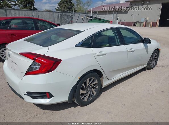 19XFC2F76GE032633 2016 HONDA CIVIC White Задня права чверть