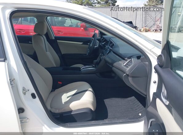 19XFC2F76GE032633 2016 HONDA CIVIC White Вид салону спереду