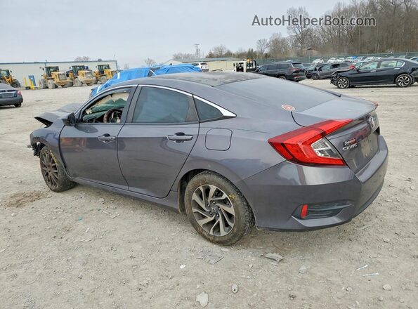 19XFC2F76GE038920 2016 HONDA CIVIC Silver Задня ліва чверть
