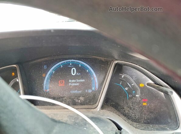 19XFC2F76GE038920 2016 HONDA CIVIC Silver Вид щитка приладів
