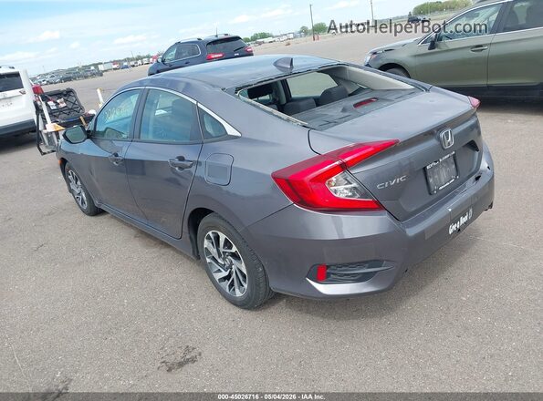 19XFC2F76JE036494 2018 HONDA CIVIC Gray Հետևի ձախ